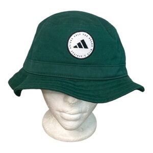 Adidas Cotton Bucket Hat Hunter Green One Size NEW